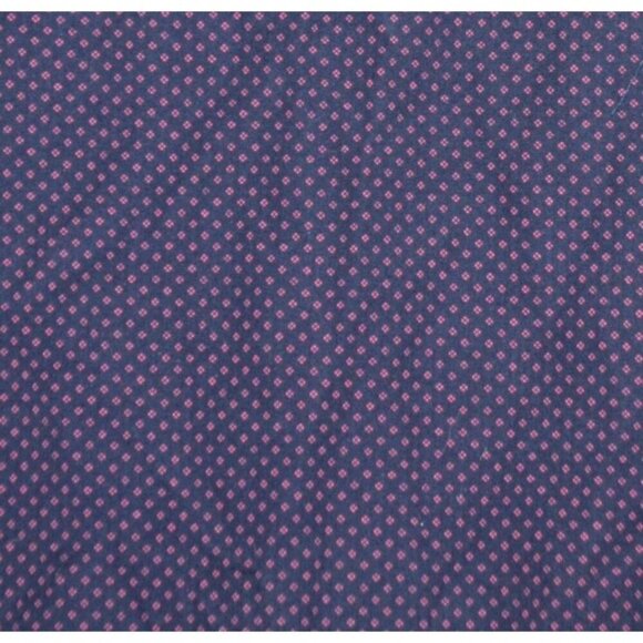 Denim & Flower Ricky Singh Men's Slim Fit Purple Button Front Long Sleeve Collar - Picture 5 of 8